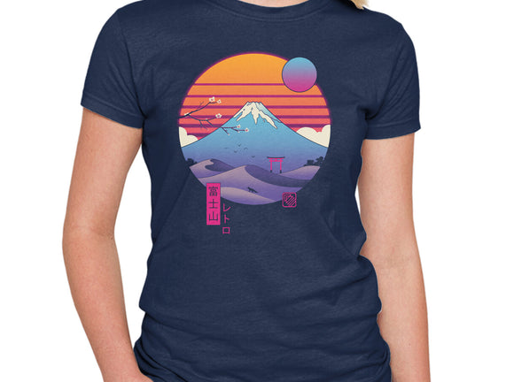Retro Wave Fuji