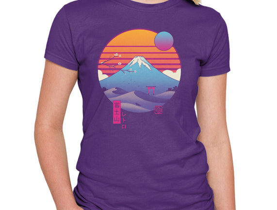 Retro Wave Fuji