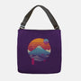 Retro Wave Fuji-None-Adjustable Tote-Bag-vp021