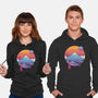 Retro Wave Fuji-Unisex-Pullover-Sweatshirt-vp021