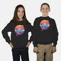 Retro Wave Fuji-Youth-Crew Neck-Sweatshirt-vp021