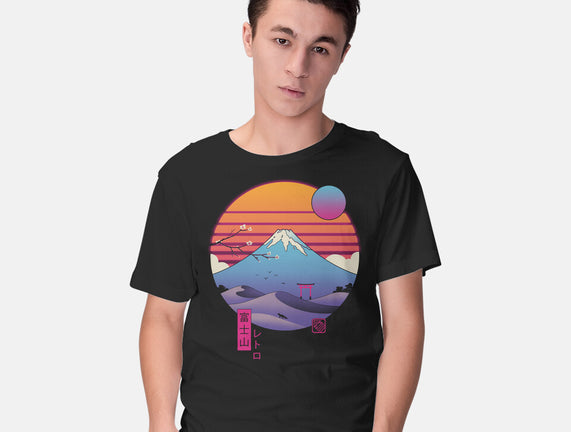 Retro Wave Fuji