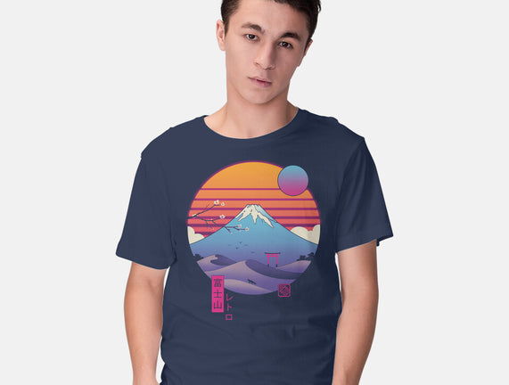 Retro Wave Fuji