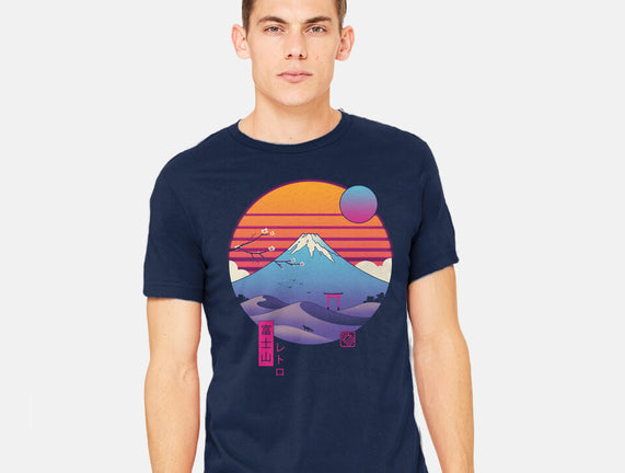 Retro Wave Fuji