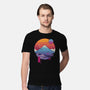 Retro Wave Fuji-Mens-Premium-Tee-vp021