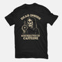 Resurrected By Caffeine-Mens-Basic-Tee-Nemons