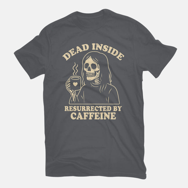 Resurrected By Caffeine-Mens-Basic-Tee-Nemons