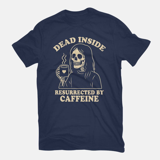 Resurrected By Caffeine-Mens-Basic-Tee-Nemons