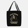 Resurrected By Caffeine-None-Basic Tote-Bag-Nemons