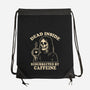 Resurrected By Caffeine-None-Drawstring-Bag-Nemons