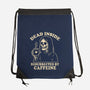 Resurrected By Caffeine-None-Drawstring-Bag-Nemons