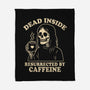 Resurrected By Caffeine-None-Fleece-Blanket-Nemons