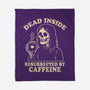 Resurrected By Caffeine-None-Fleece-Blanket-Nemons