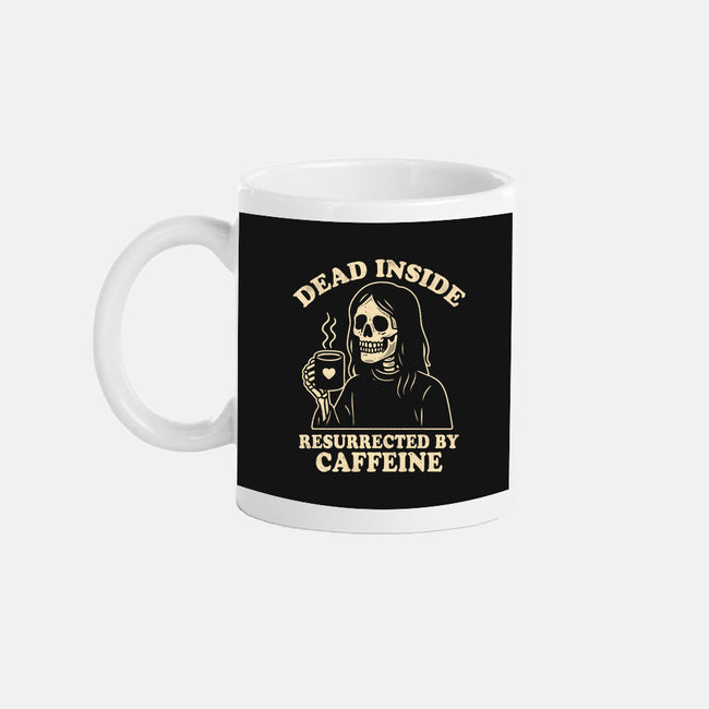Resurrected By Caffeine-None-Mug-Drinkware-Nemons