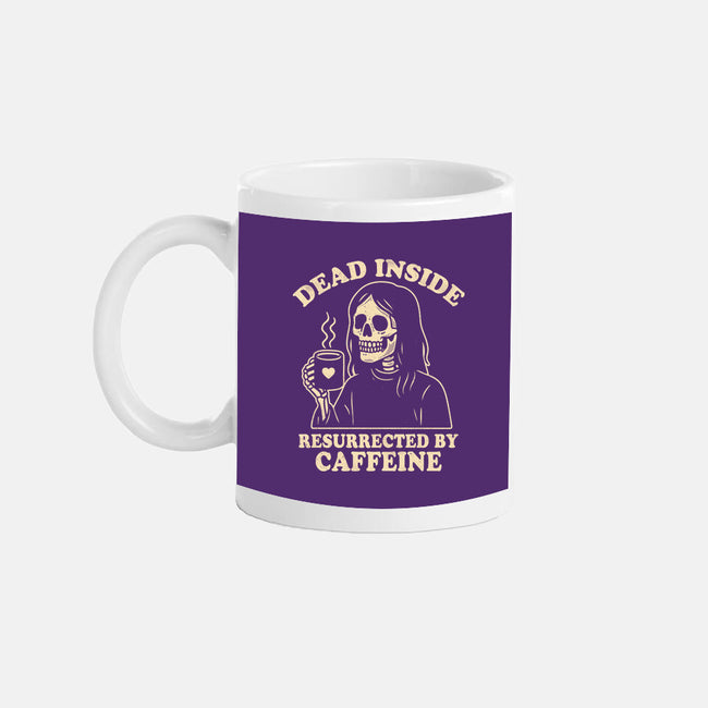 Resurrected By Caffeine-None-Mug-Drinkware-Nemons