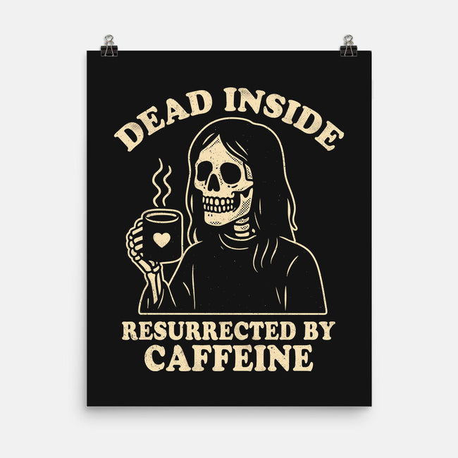 Resurrected By Caffeine-None-Matte-Poster-Nemons