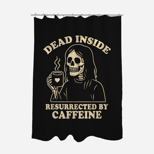 Resurrected By Caffeine-None-Polyester-Shower Curtain-Nemons