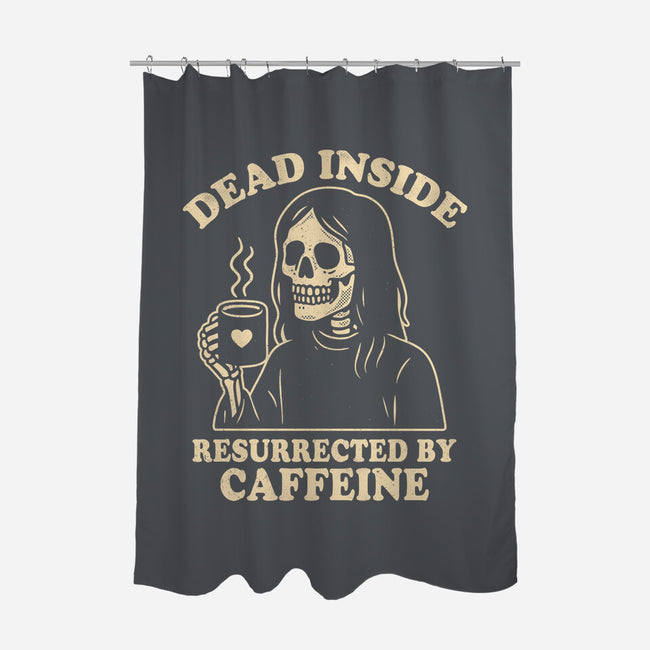 Resurrected By Caffeine-None-Polyester-Shower Curtain-Nemons