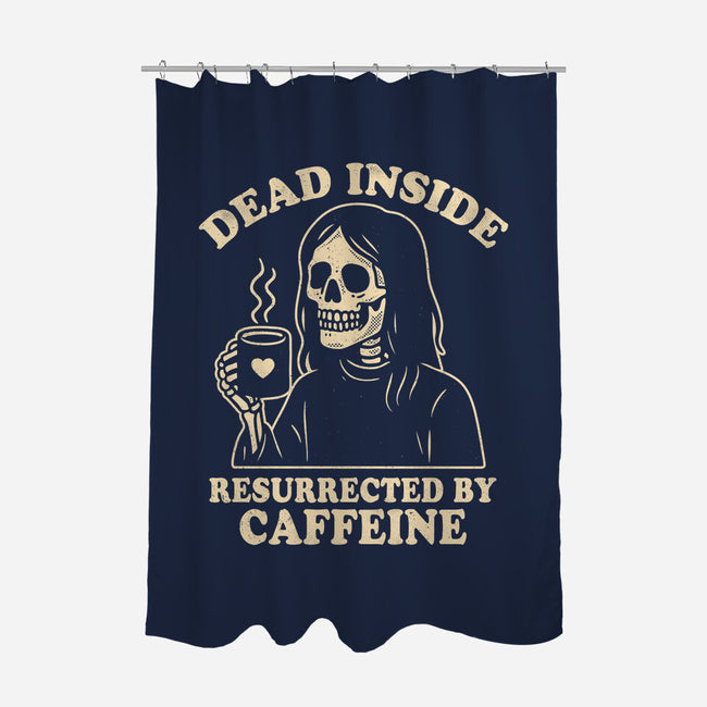 Resurrected By Caffeine-None-Polyester-Shower Curtain-Nemons