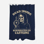 Resurrected By Caffeine-None-Polyester-Shower Curtain-Nemons