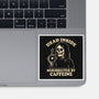 Resurrected By Caffeine-None-Glossy-Sticker-Nemons