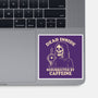 Resurrected By Caffeine-None-Glossy-Sticker-Nemons