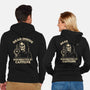 Resurrected By Caffeine-Unisex-Zip-Up-Sweatshirt-Nemons