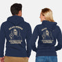 Resurrected By Caffeine-Unisex-Zip-Up-Sweatshirt-Nemons