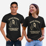 Resurrected By Caffeine-Unisex-Basic-Tee-Nemons
