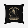 Resurrected By Caffeine-None-Removable Cover w Insert-Throw Pillow-Nemons