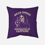 Resurrected By Caffeine-None-Removable Cover w Insert-Throw Pillow-Nemons