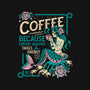 Coffee Mermaid-Womens-Fitted-Tee-Nemons