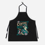 Coffee Mermaid-Unisex-Kitchen-Apron-Nemons