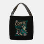Coffee Mermaid-None-Adjustable Tote-Bag-Nemons