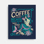 Coffee Mermaid-None-Stretched-Canvas-Nemons
