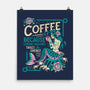 Coffee Mermaid-None-Matte-Poster-Nemons