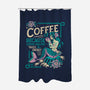 Coffee Mermaid-None-Polyester-Shower Curtain-Nemons