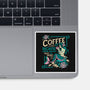 Coffee Mermaid-None-Glossy-Sticker-Nemons