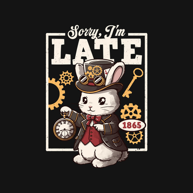 Steampunk White Rabbit-Womens-V-Neck-Tee-NemiMakeit