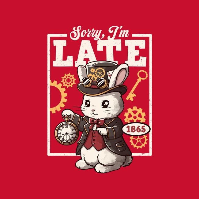 Steampunk White Rabbit-Mens-Basic-Tee-NemiMakeit