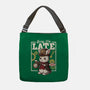 Steampunk White Rabbit-None-Adjustable Tote-Bag-NemiMakeit