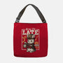 Steampunk White Rabbit-None-Adjustable Tote-Bag-NemiMakeit