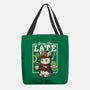 Steampunk White Rabbit-None-Basic Tote-Bag-NemiMakeit