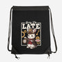 Steampunk White Rabbit-None-Drawstring-Bag-NemiMakeit