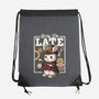 Steampunk White Rabbit-None-Drawstring-Bag-NemiMakeit
