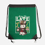 Steampunk White Rabbit-None-Drawstring-Bag-NemiMakeit