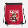 Steampunk White Rabbit-None-Drawstring-Bag-NemiMakeit