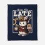 Steampunk White Rabbit-None-Fleece-Blanket-NemiMakeit