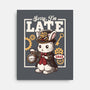 Steampunk White Rabbit-None-Stretched-Canvas-NemiMakeit
