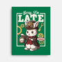 Steampunk White Rabbit-None-Stretched-Canvas-NemiMakeit